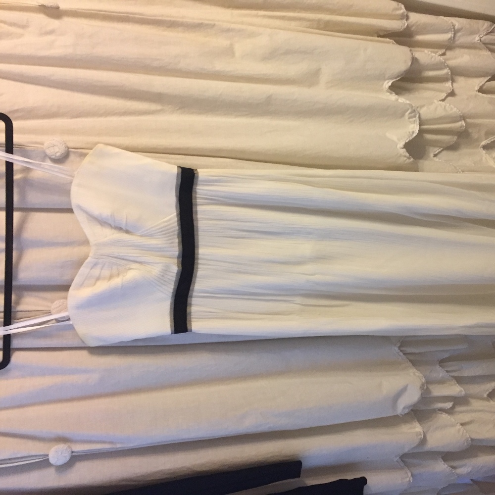 White prom dress